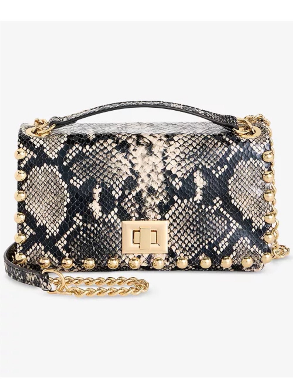 I.N.C.Gold Stud Crossbody NWT